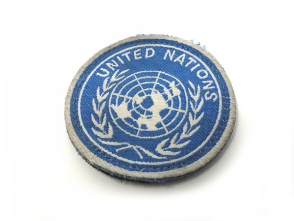 UN United Nation Velcro Badge